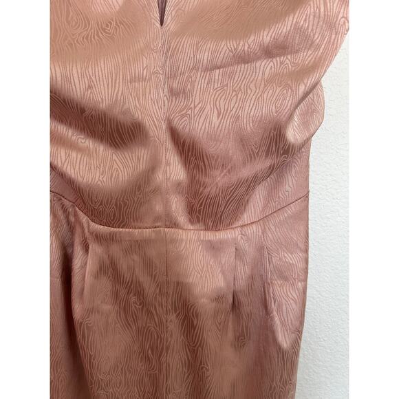 Free People Du Paradis Blush Halter Jumpsuit - S - Picture 2 of 4